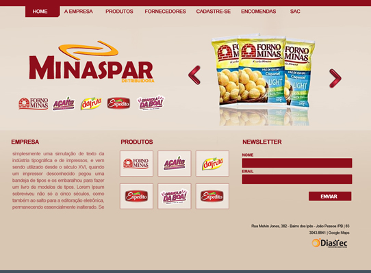 Minaspar - Jo�o Pessoa/PB